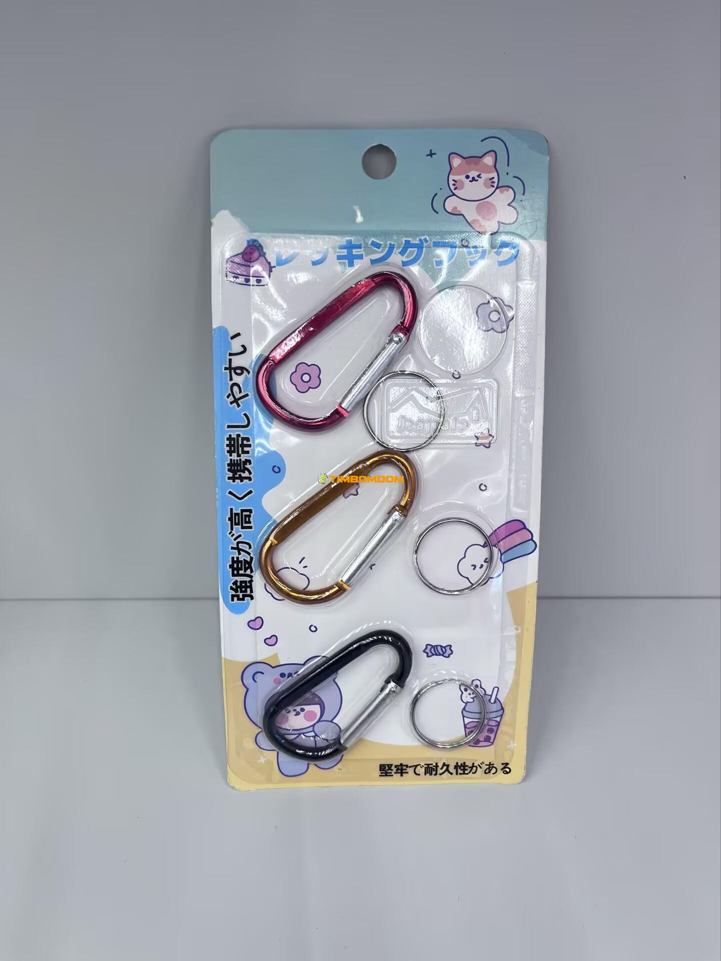 3PCS 5cm Carabiners 3PCS 5cm Carabiners - TBD1180379.jpg