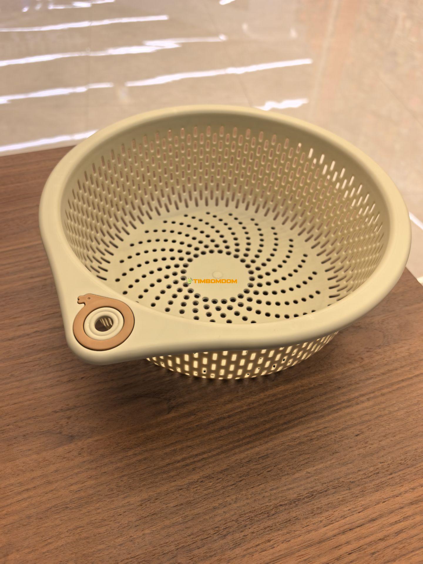 Plastic Drain Basket with Grip Handle Plastic Drain Basket with Grip Handle - TBD1180529.jpg