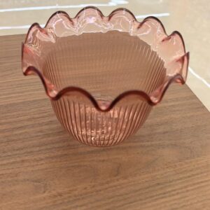 Clear Ribbed Dessert Bowl - TBD1180548.jpg