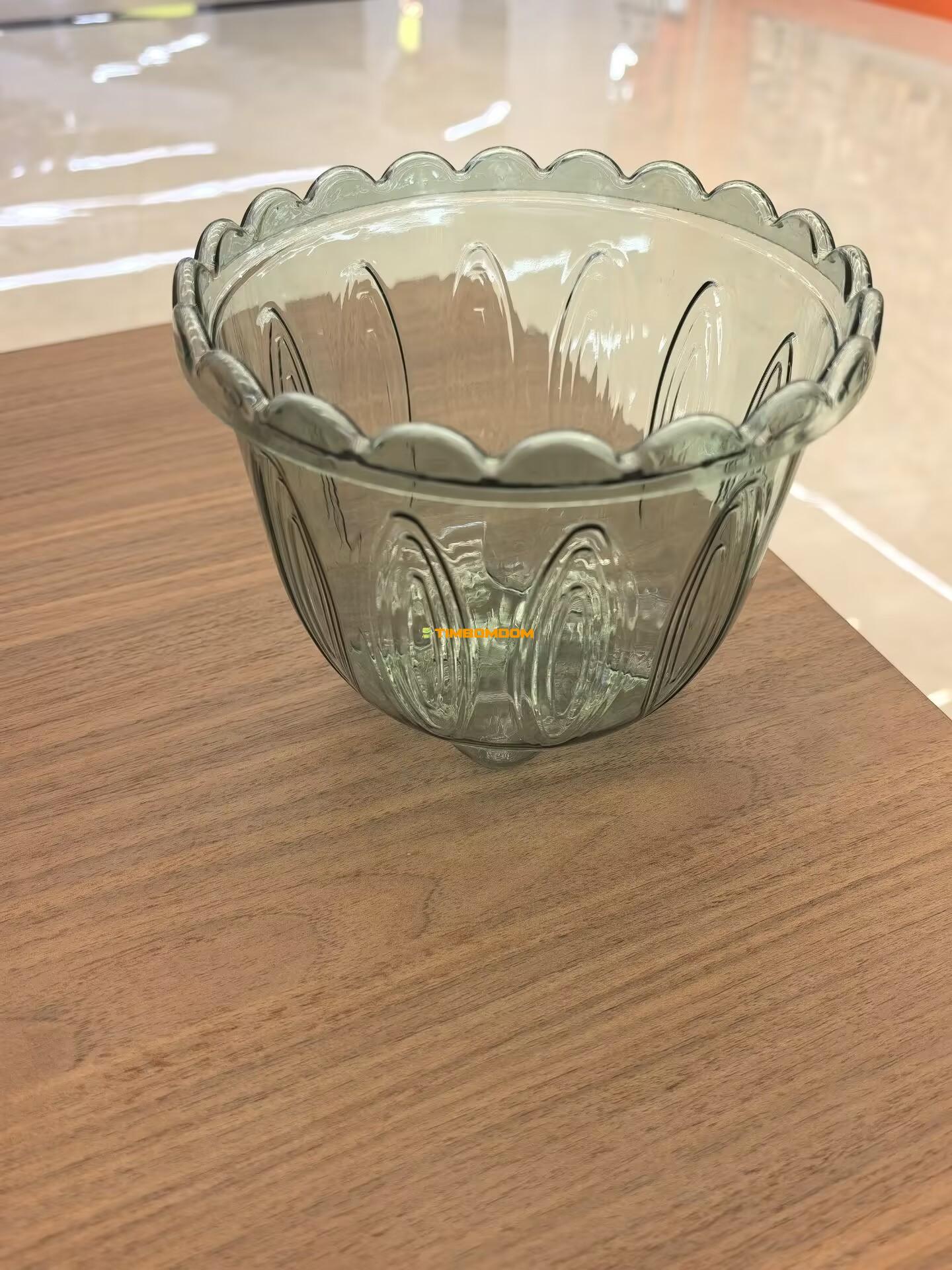 Clear Ribbed Dessert Bowl Clear Ribbed Dessert Bowl - TBD1180550.jpg