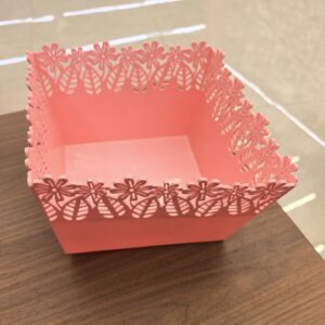 Plastic Lace Design Storage Basket - TBD1180598.jpg