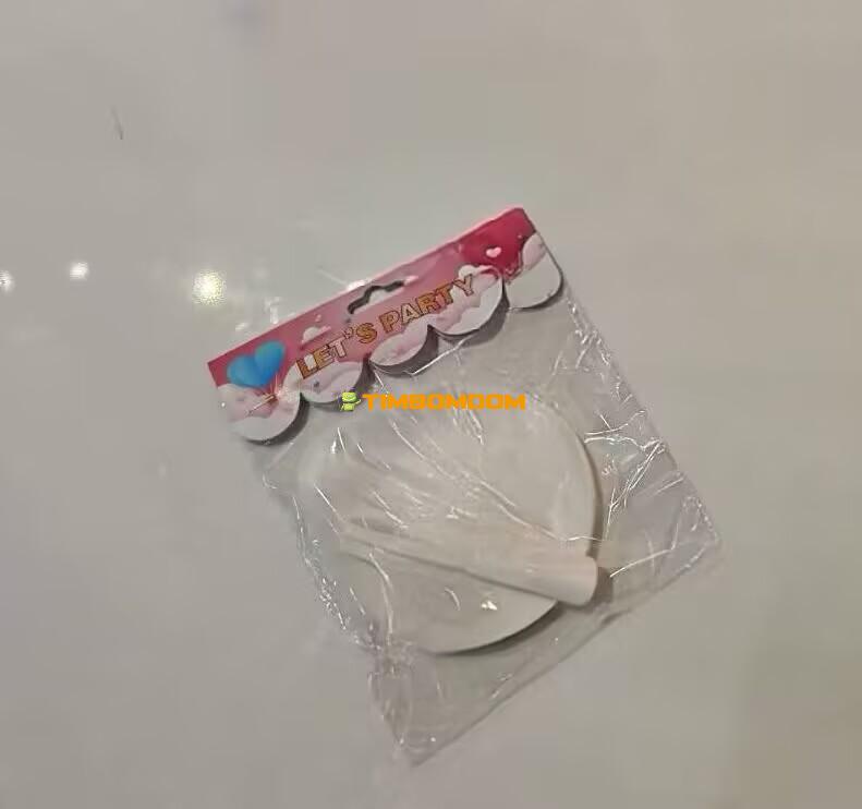 Waterdrop Plate & Fork 10pcs Waterdrop Plate & Fork 10pcs - TBD1180740.jpg