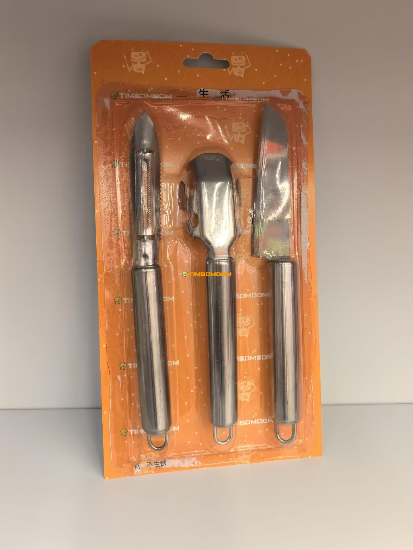 3PCS Premium Stainless Peeler Set 3PCS Premium Stainless Peeler Set - TBD1181025.jpg