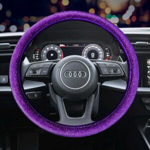 Car Supplies Steering Wheel Cover Diamond Elastic Universal Four Seasons - TBD1182859.jpg