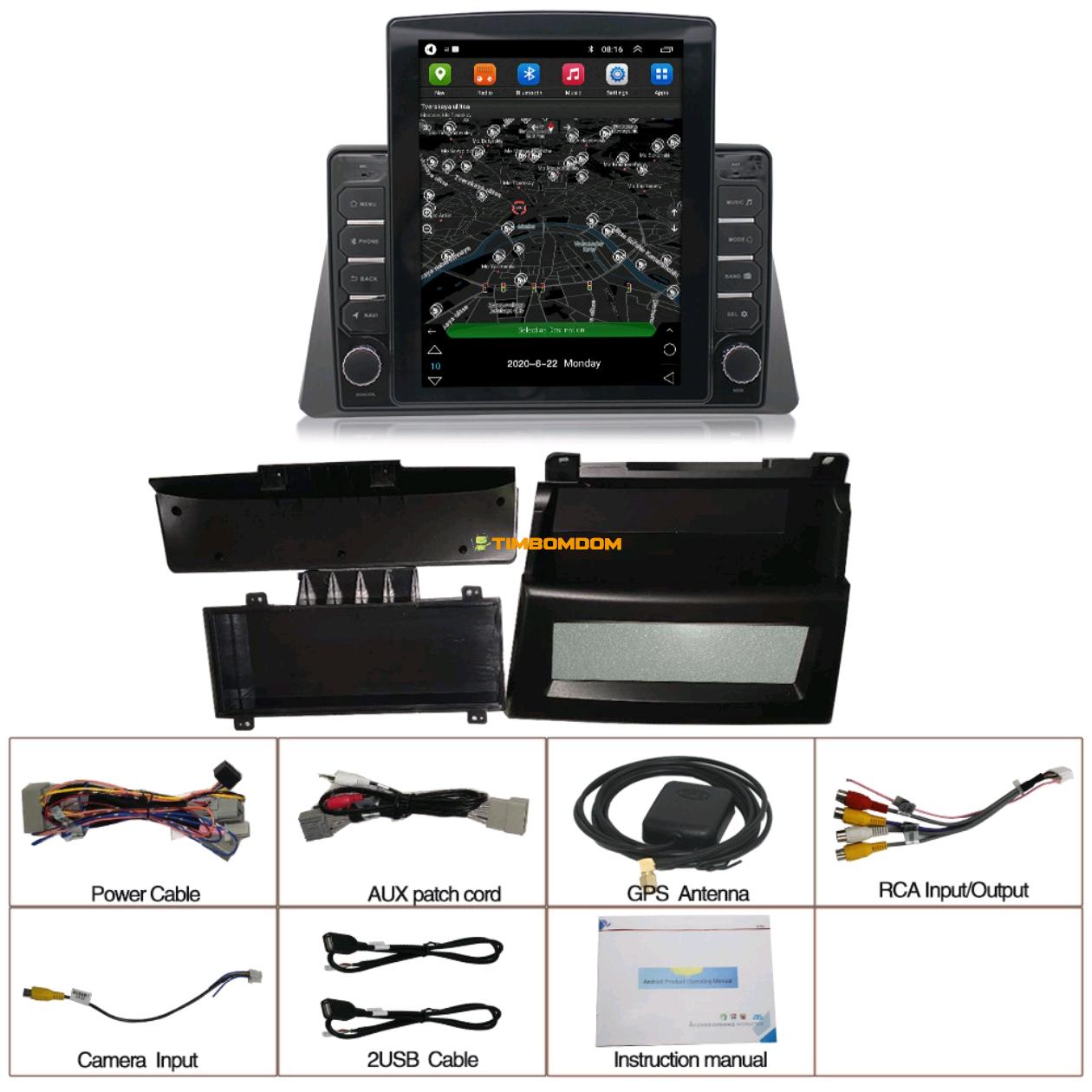 Eighth Generation Accord Android Navigation All In One