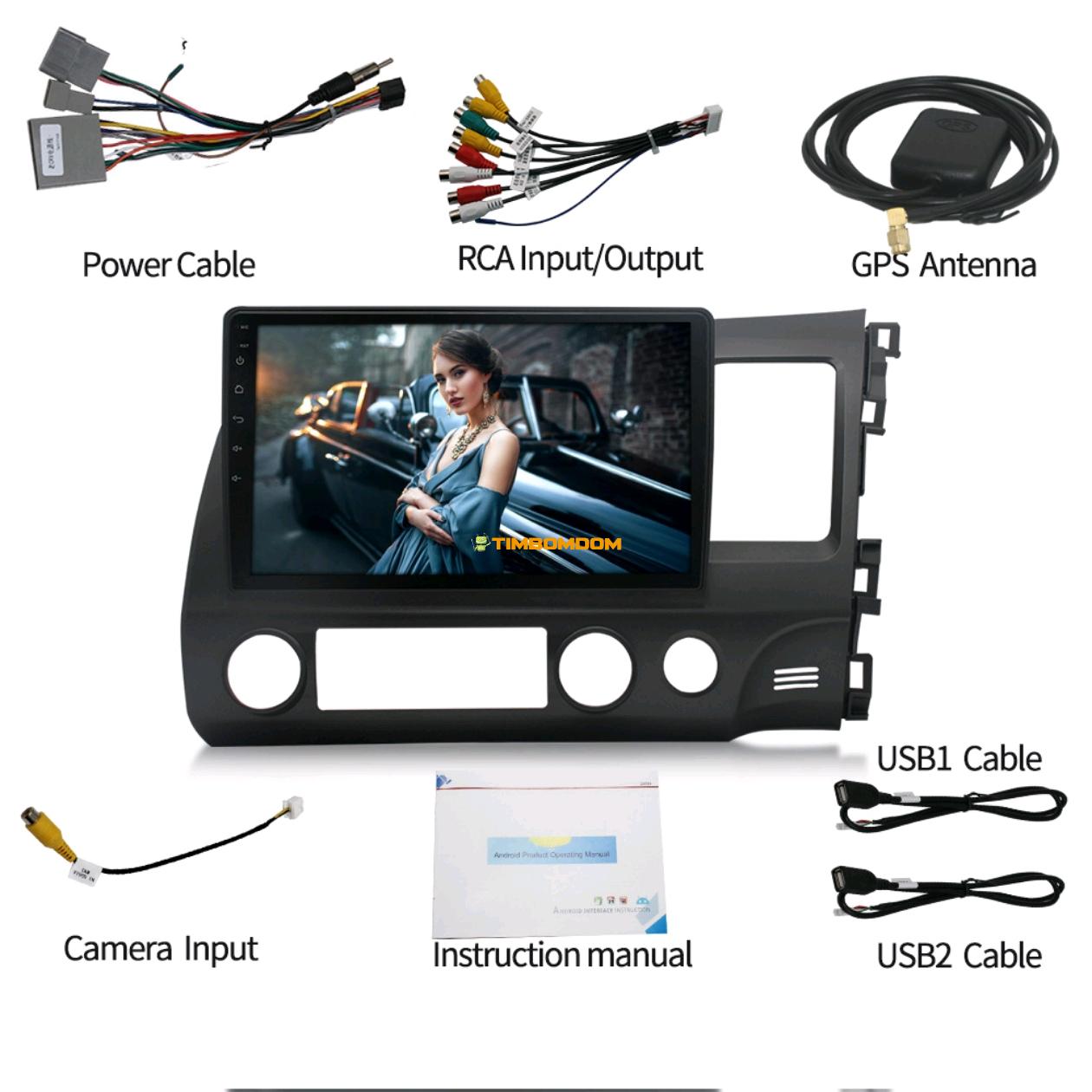 Honda Old Civic Android Navigation All In One Honda Old Civic Android Navigation All In One - TBD1182965.jpg