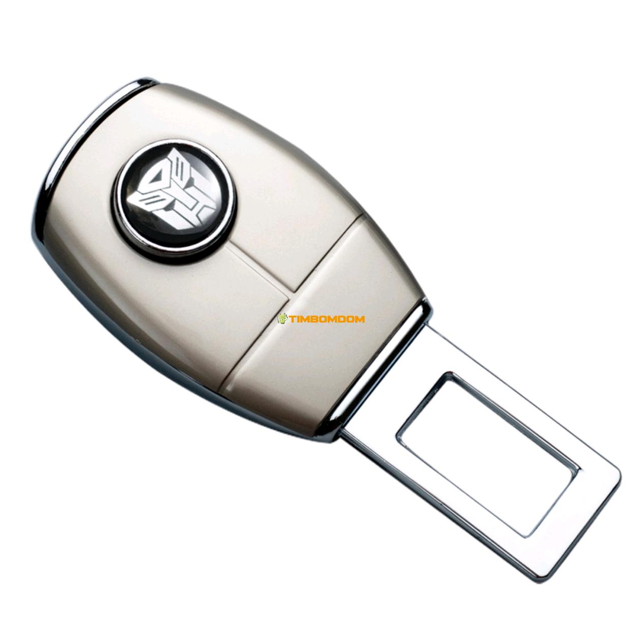 Zinc Alloy Electroplated Car Seat Belt Extension Connector