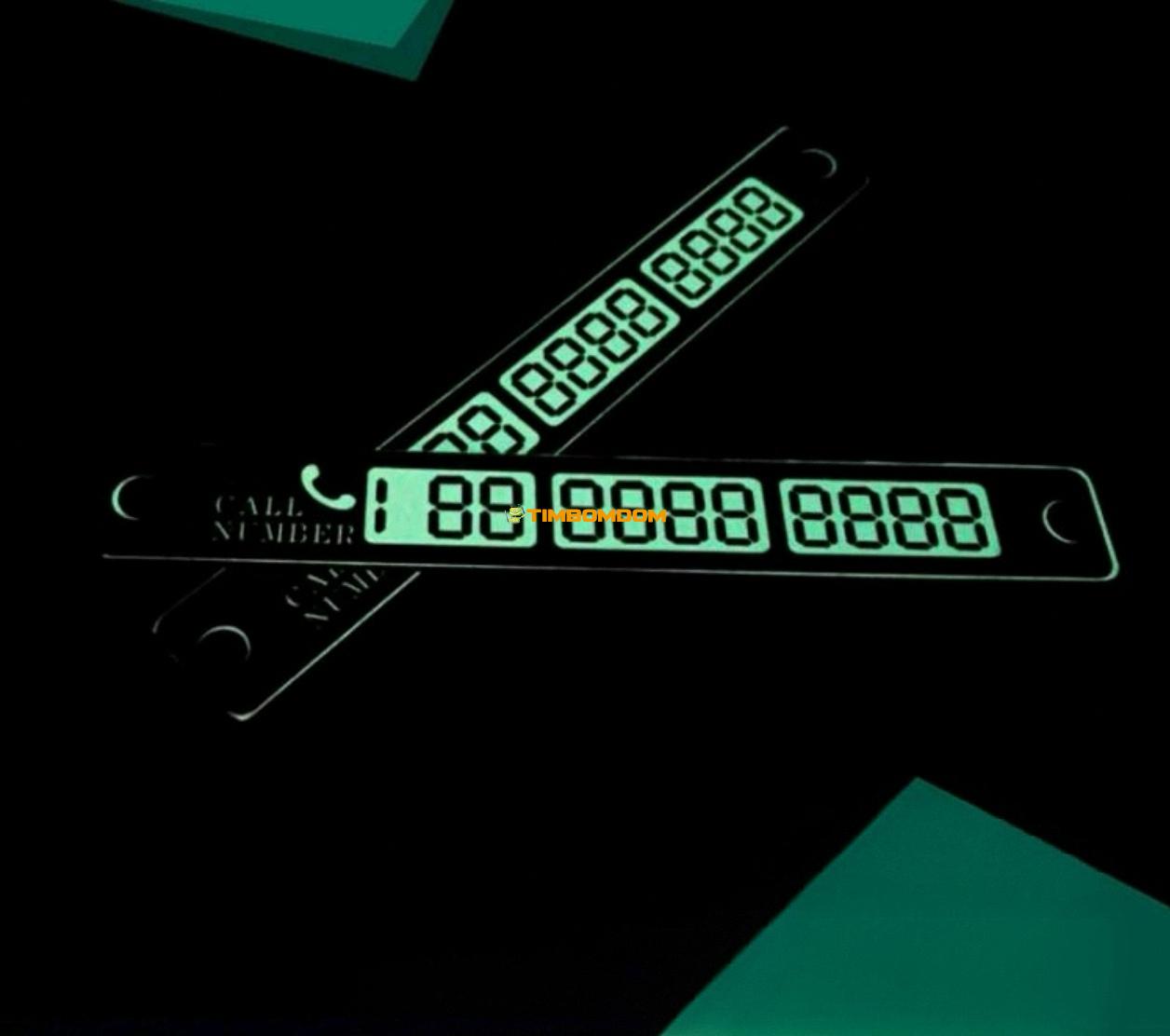 Luminous Temporary Parking Number Plate Move Car Plate Contact Card Luminous Temporary Parking Number Plate Move Car Plate Contact Card - TBD1183558.jpg