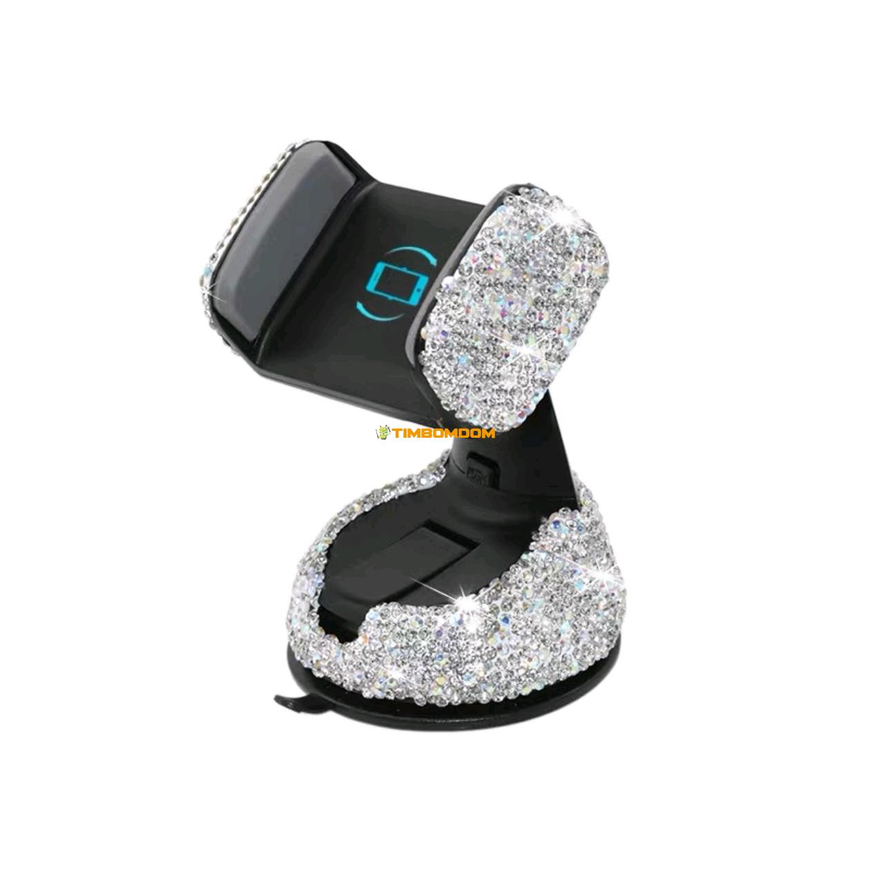 Car Phone Holder Creative Diamond Car Supplies Handmade Diamond