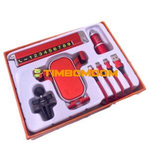 Car Supplies Car 1 Drag 3 Data Cable Car Charger Temporary Parking Card - TBD1183711.jpg