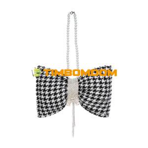 Car Aroma Bamboo Charcoal Bag Bow Pearl New Car Sachet Ornament  - TBD1183793.jpg