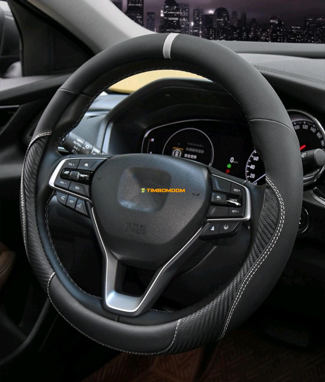 Car Steering Wheel Cover Four Seasons Universal Leather Microfiber Breathable Car Steering Wheel Cover Four Seasons Universal Leather Microfiber Breathable - TBD1183845.jpg