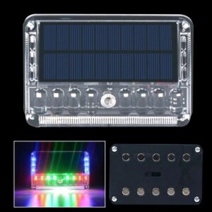 Touch Type Car Solar Strobe Light Anti-Tail Warning Side Light - TBD1183960.jpg