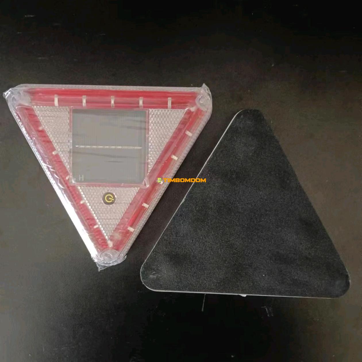 Touch Type Car Solar Strobe Light Anti-Tail Warning Side Light