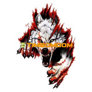 Car Personality 3D Realistic Wolf Head Sticker  - TBD1184045.jpg