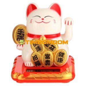 Creative Solar Waving Fortune Cat Ornament  - TBD1184100.jpg