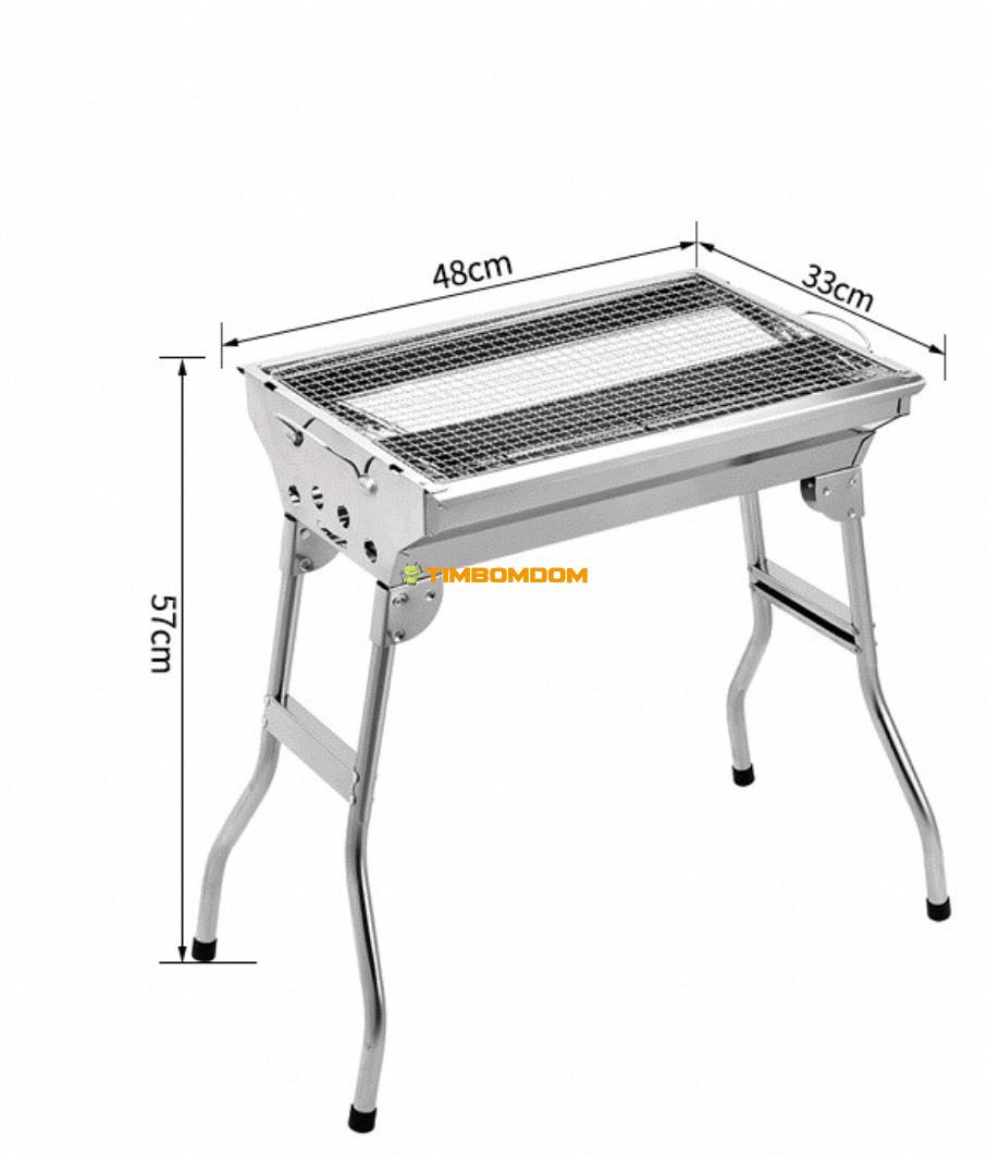 Outdoor Smokeless Folding BBQ Grill Roaster