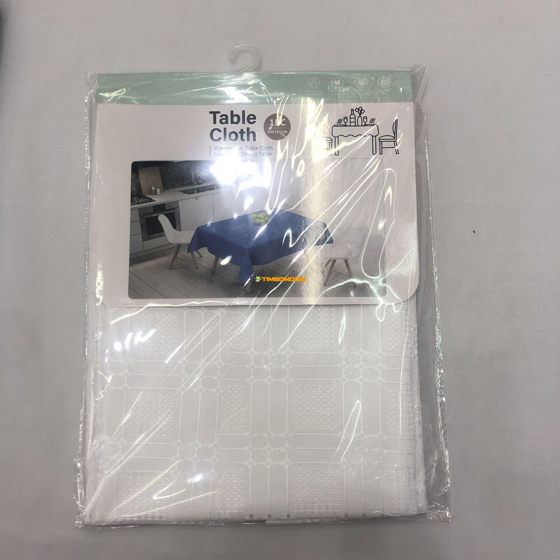 Three-Line Grid Tablecloth Three-Line Grid Tablecloth - TBD1184449.jpg