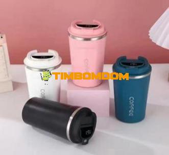 201 Stainless Steel Smart Lid Coffee Mug 500ml