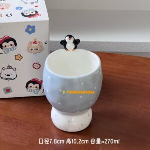 Cute Penguin Ceramic Goblet Cup  - TBD1186132.jpg