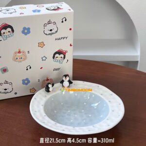 Penguin Cartoon Ceramic Soup Bowl  - TBD1186135.jpg