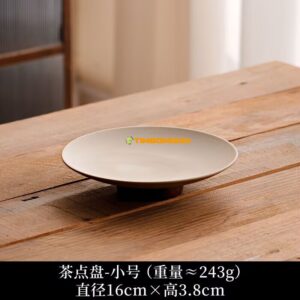 Nordic Matte Clay Snack Plate Small Size  - TBD1186146.jpg