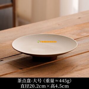 Nordic Matte Clay Snack Plate Big Size  - TBD1186147.jpg