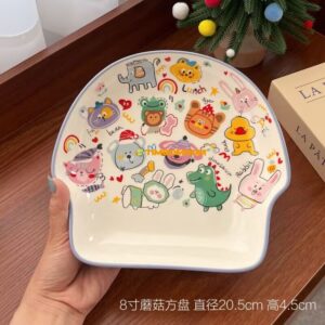 Cartoon Animal Sectional Serving Plate  - TBD1186166.jpg