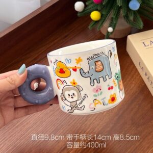 Cartoon Animal Ceramic Mug with Handle  - TBD1186172.jpg