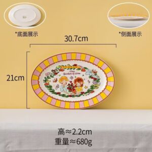 Cartoon Ceramic Light Plate 12Inch  - TBD1186188.jpg