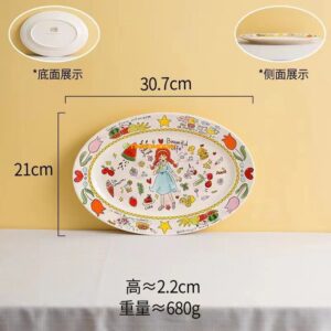 Cartoon Ceramic Light Plate 12Inch  - TBD1186189.jpg