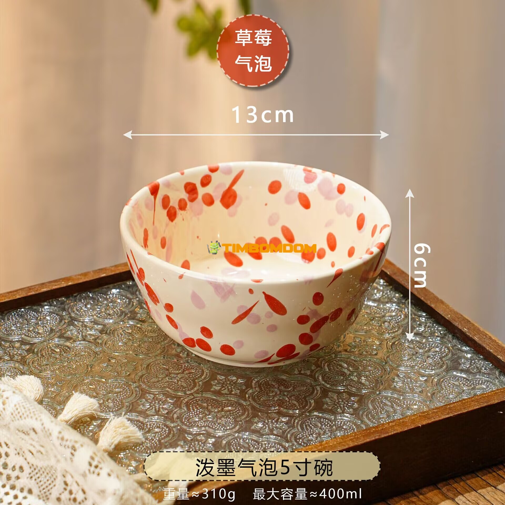 Painted ceramic plate 5Inch 13*6cm Painted ceramic plate 5Inch 13*6cm - TBD1186205.jpg