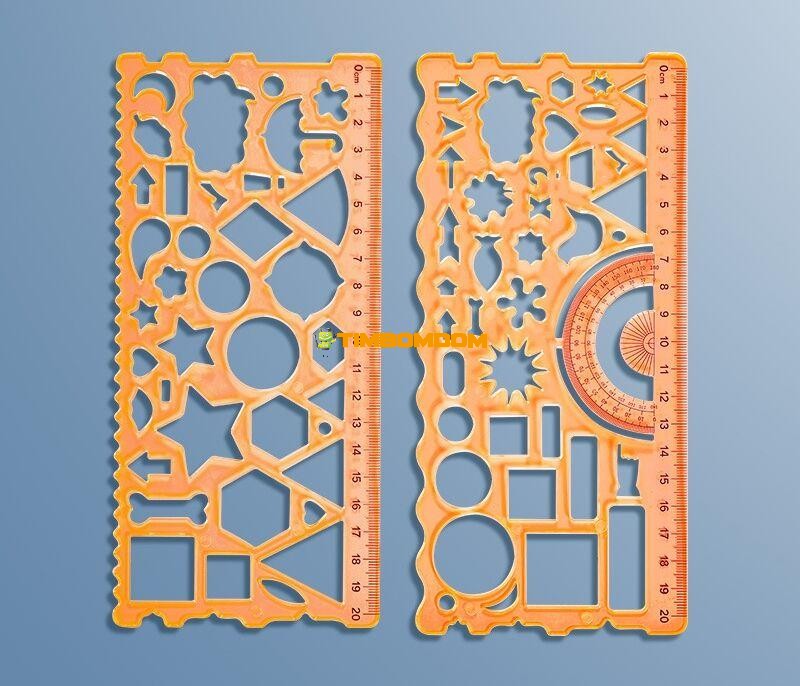 Plastic Ruler Kit Plastic Ruler Kit