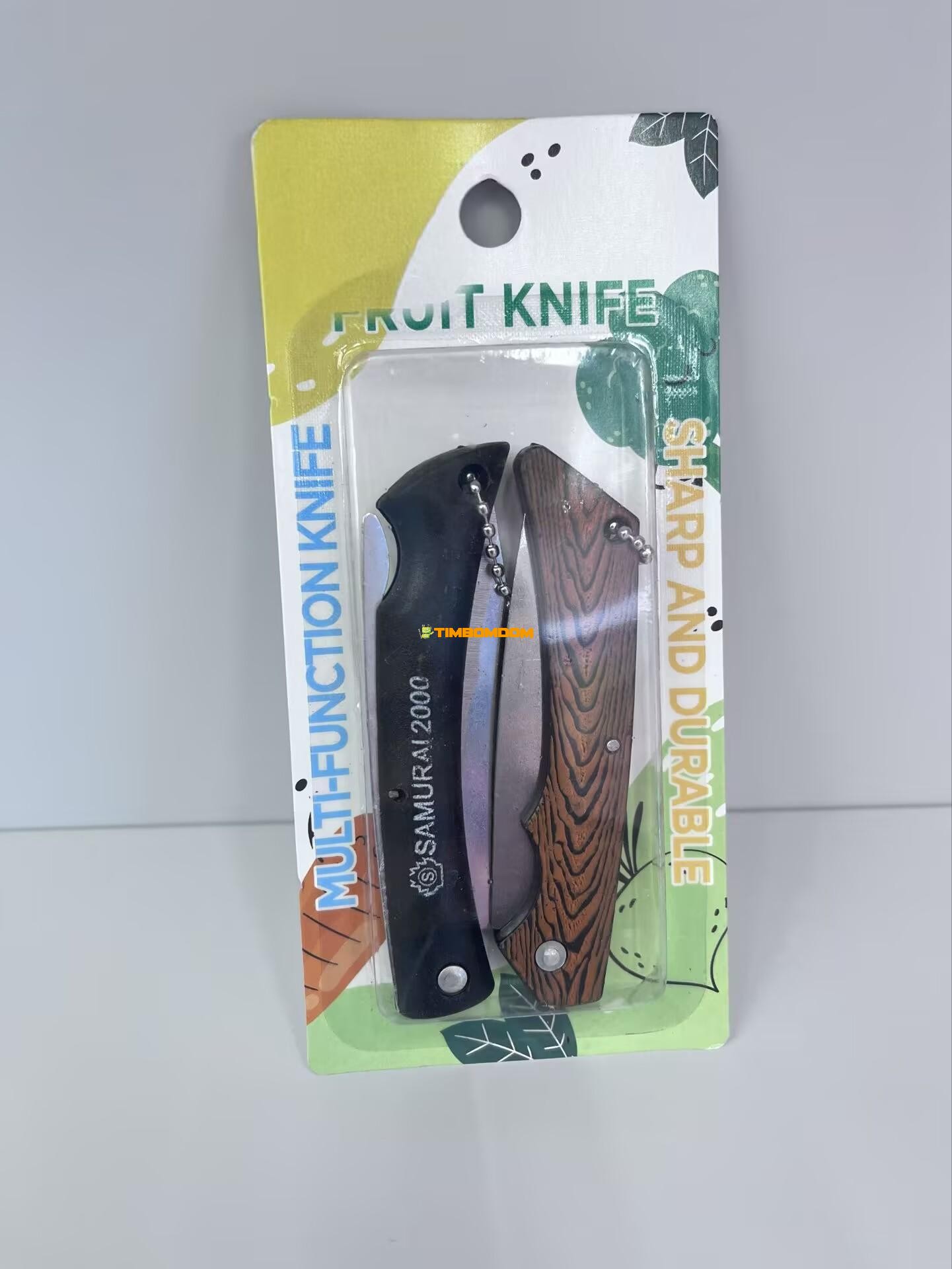 2PC Wood Grain Small Knives 2PC Wood Grain Small Knives