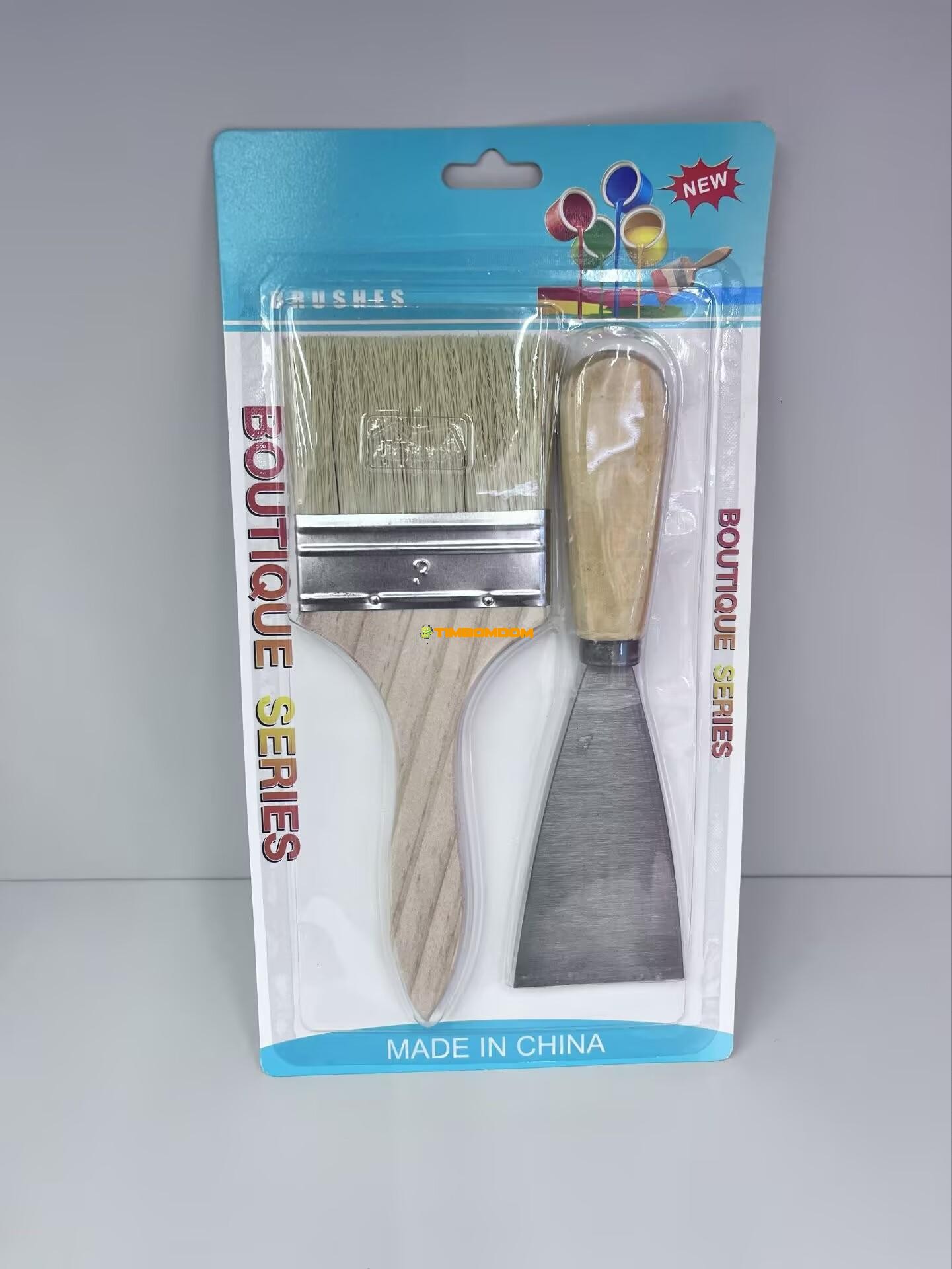 3-Inch Wooden Handle Paint & Putty Knife 3-Inch Wooden Handle Paint & Putty Knife