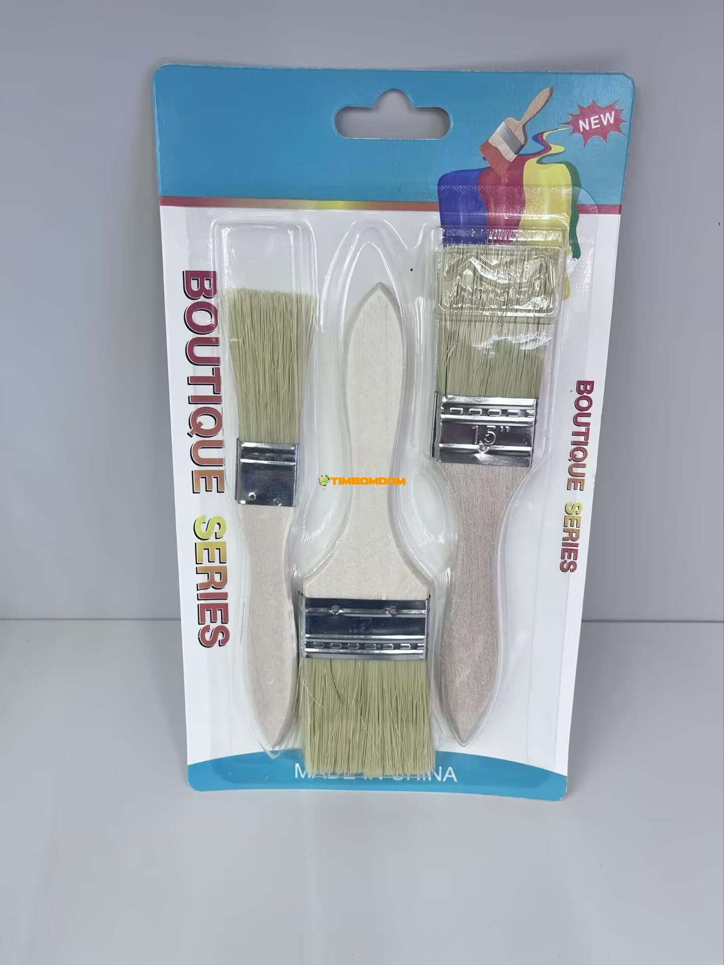 3PCS Wooden Handle Paint Brushes 3PCS Wooden Handle Paint Brushes