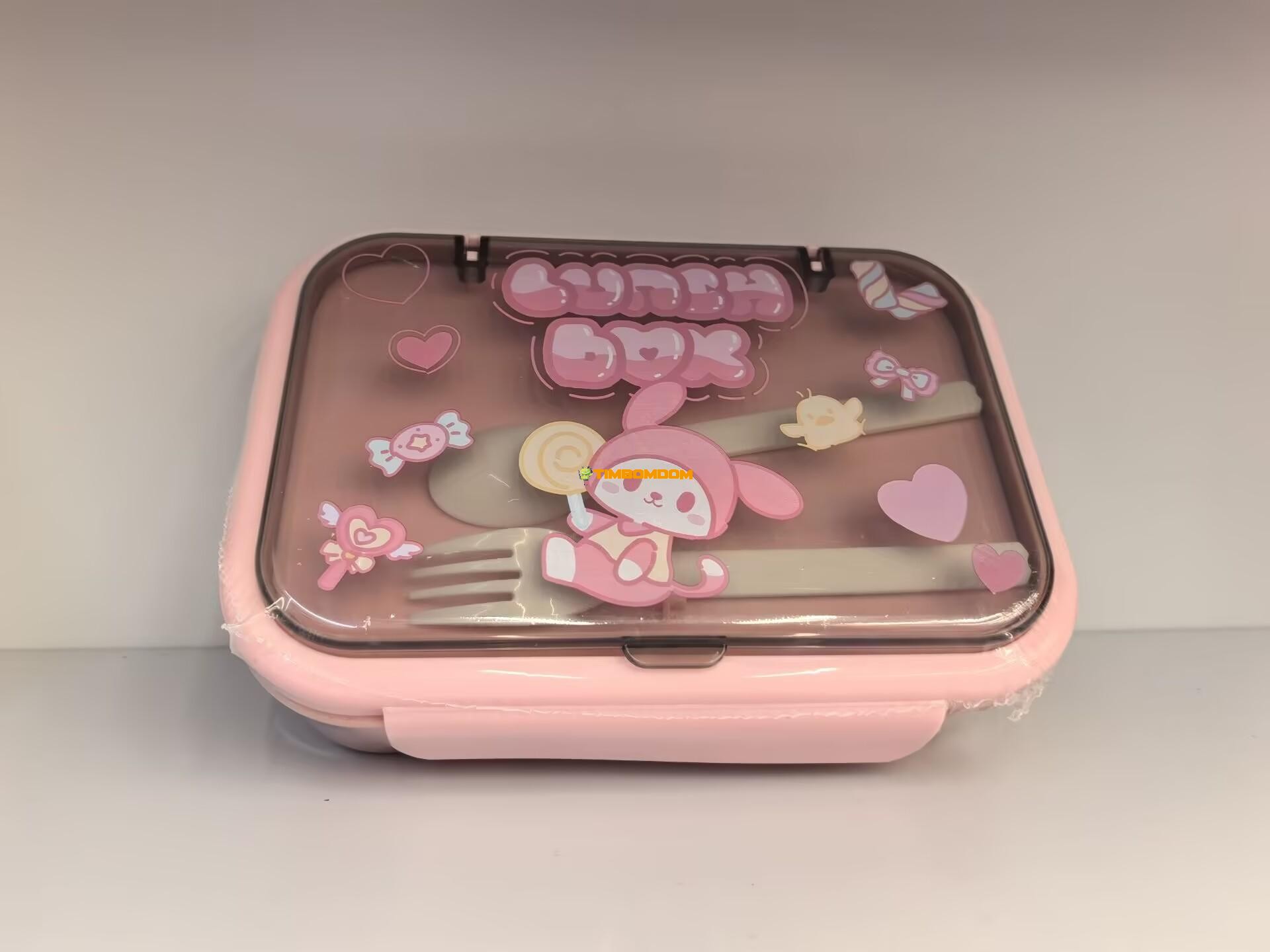 Cute Single-Layer Lunch Box Cute Single-Layer Lunch Box