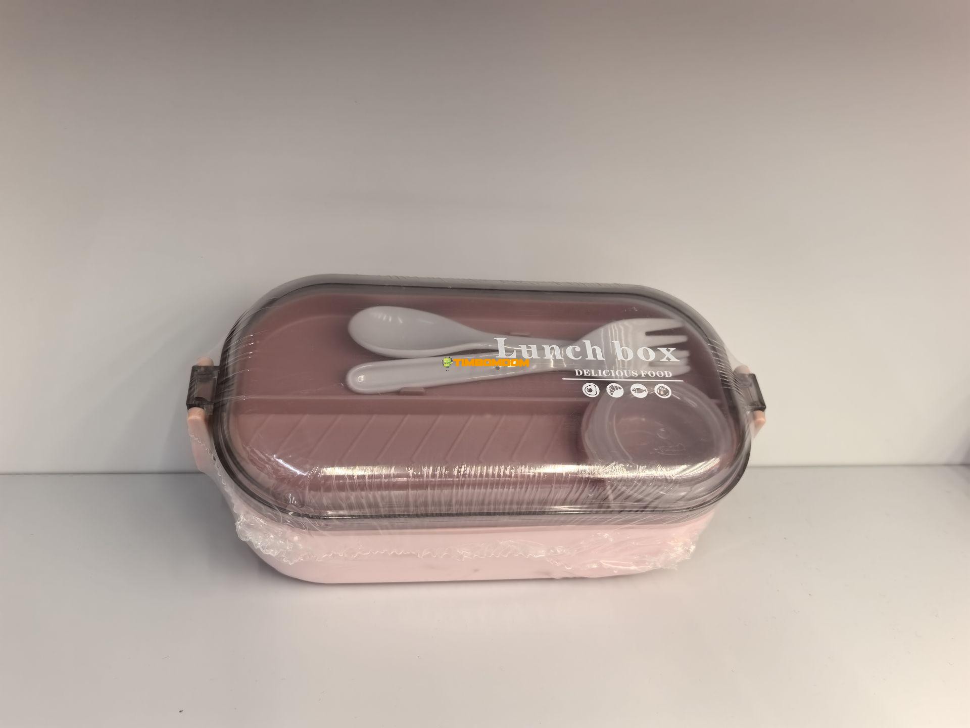 Single-Layer Lunch Box with Transparent Lid Single-Layer Lunch Box with Transparent Lid