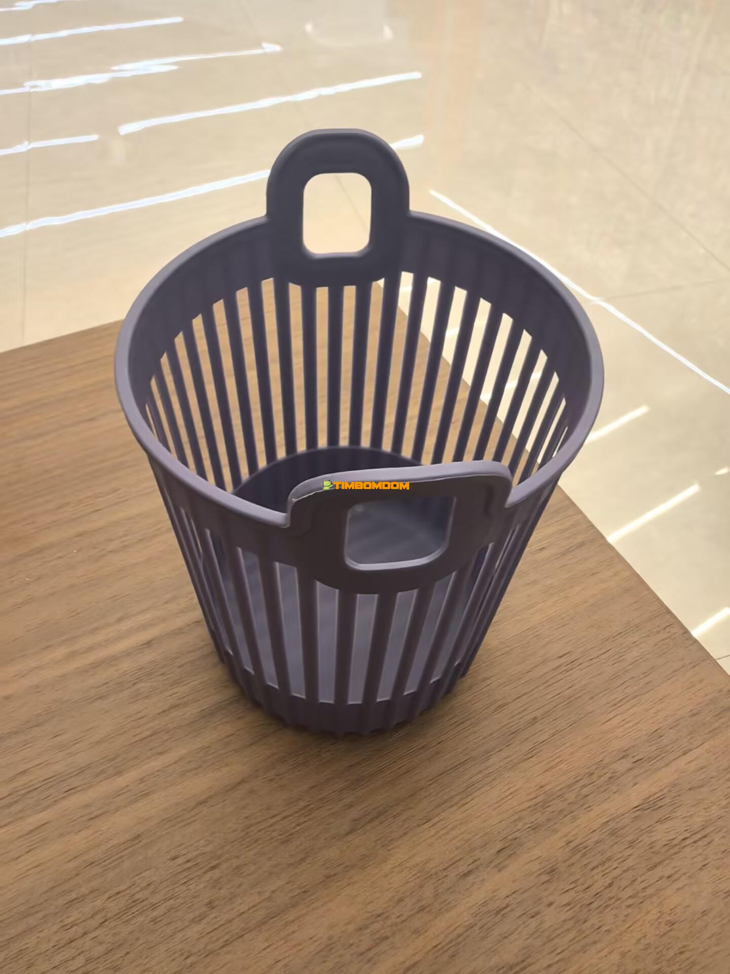 Plastic Tall Storage Basket with Handles Plastic Tall Storage Basket with Handles