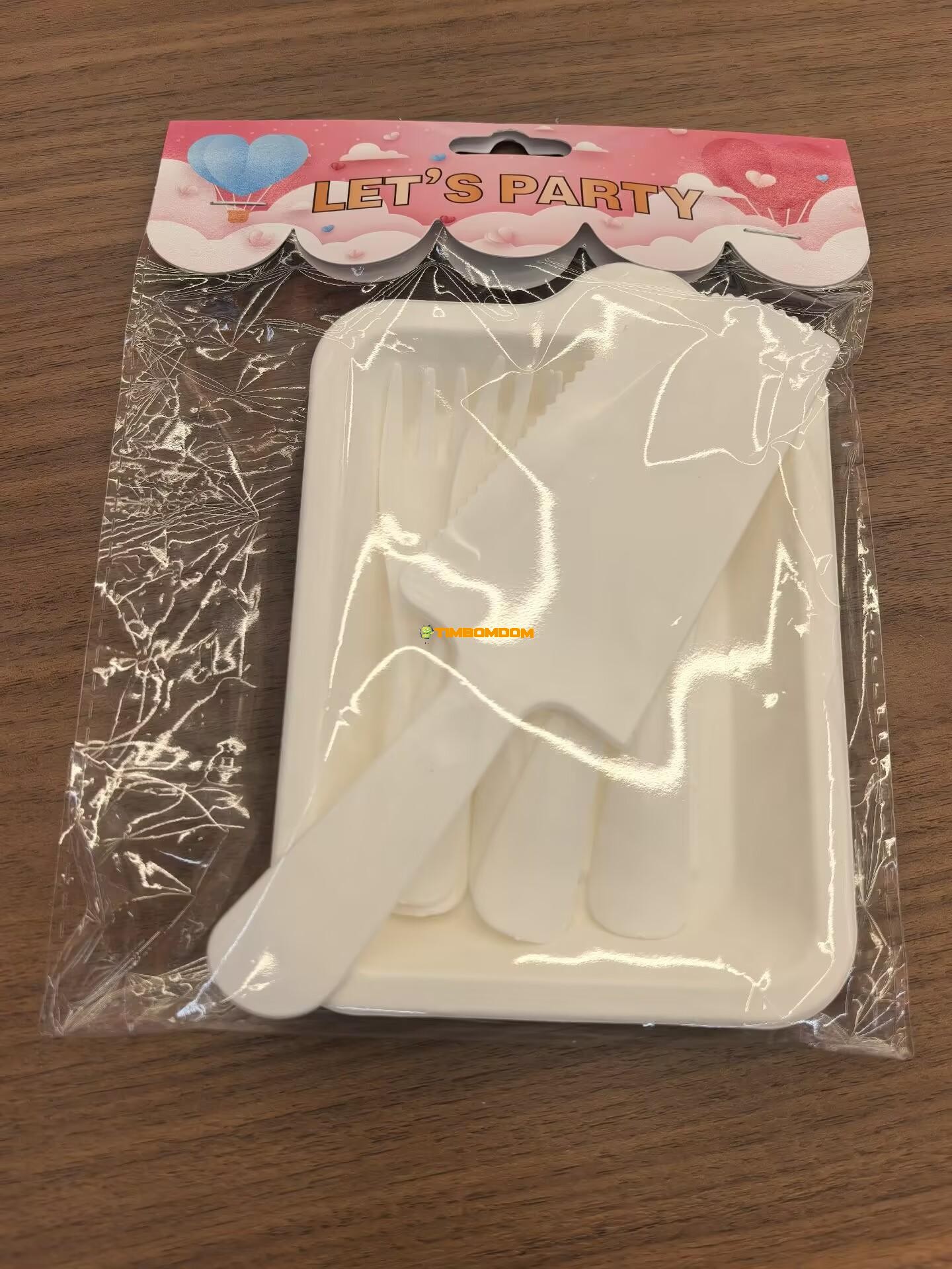 Rectangle Paper Plate & Fork Knife 11pcs Rectangle Paper Plate & Fork Knife 11pcs