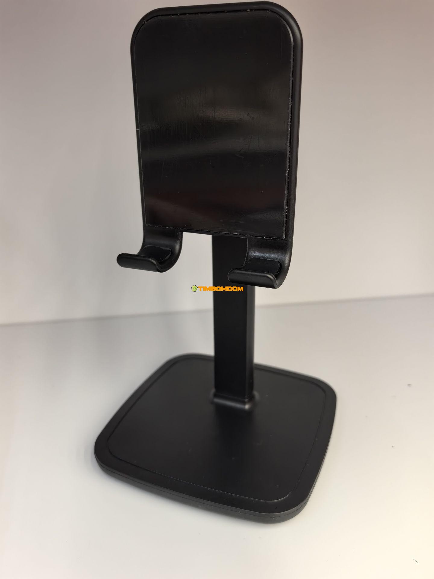 Desktop phone holder - round base Desktop phone holder - round base