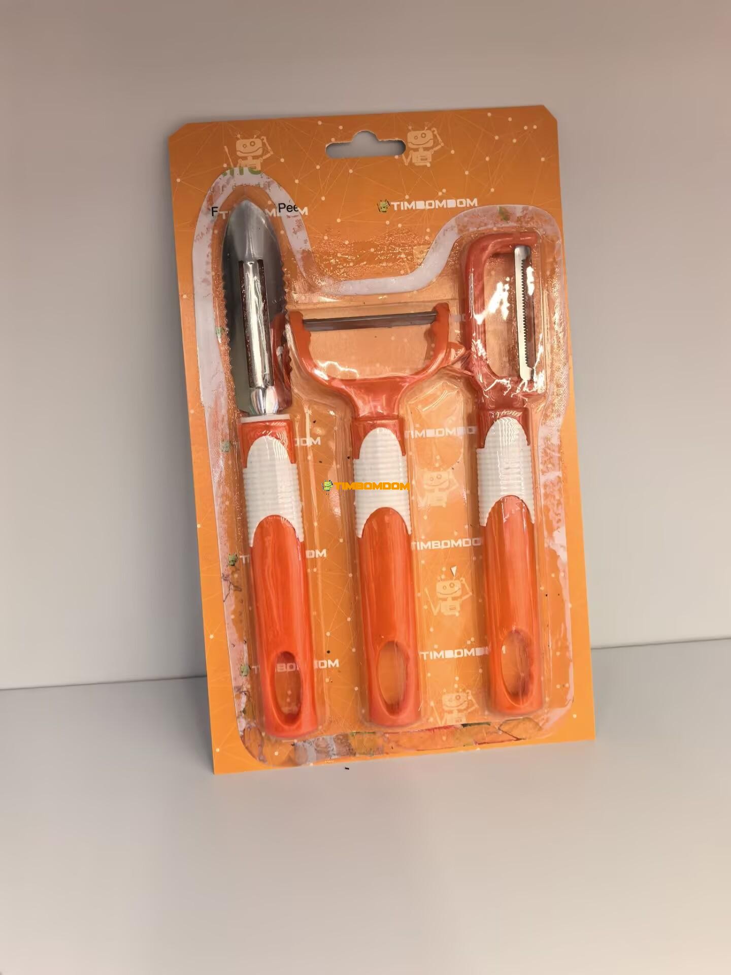 Colorful Plastic Handle Peeler Set Colorful Plastic Handle Peeler Set