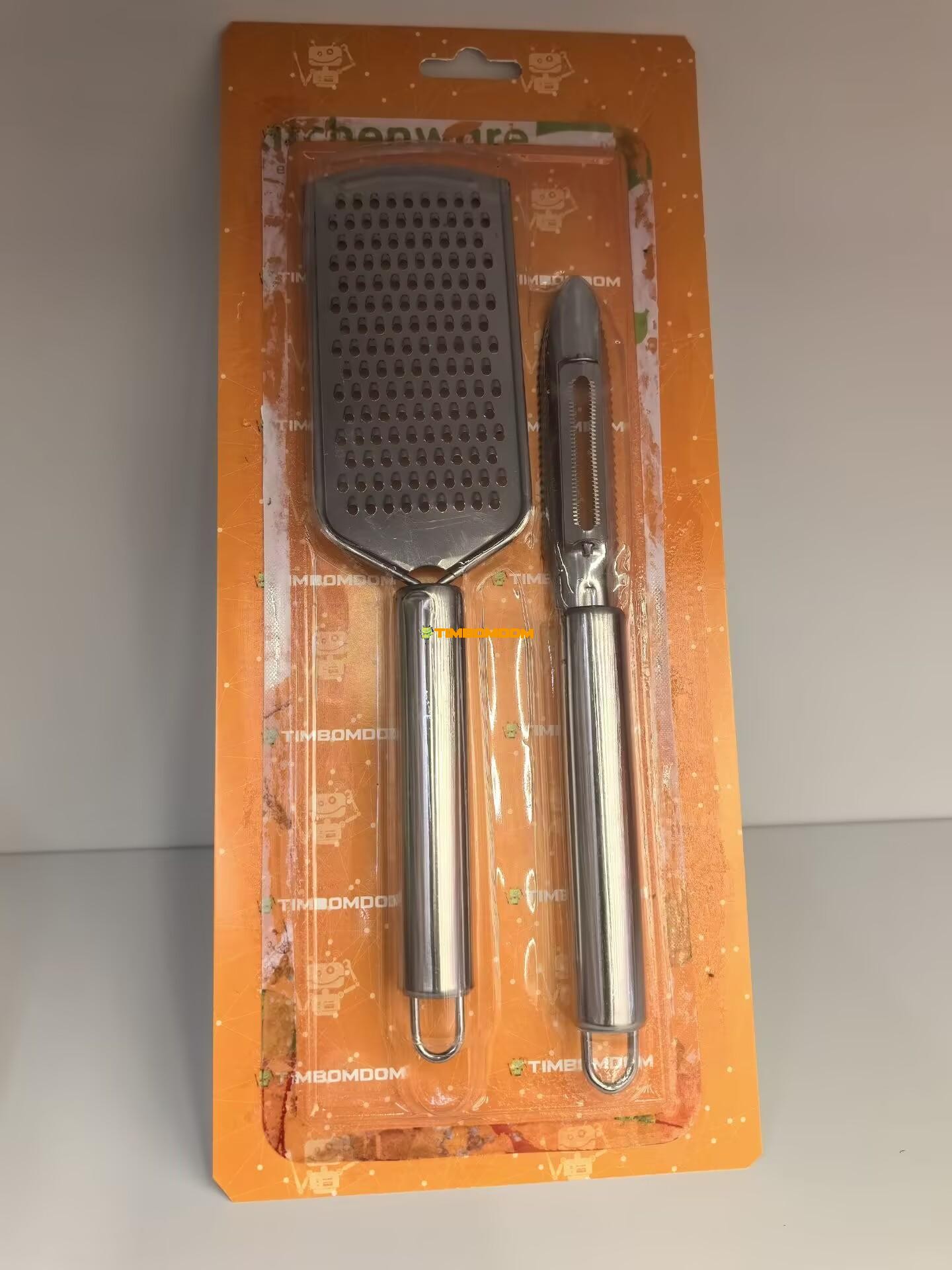 2PCS Stainless Peeler and Grater Set 2PCS Stainless Peeler and Grater Set