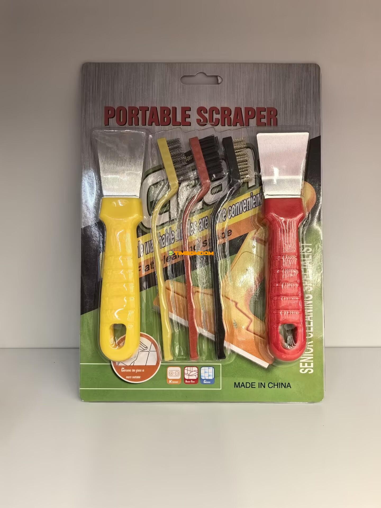 Cleaning Scraper with Brush Set Cleaning Scraper with Brush Set