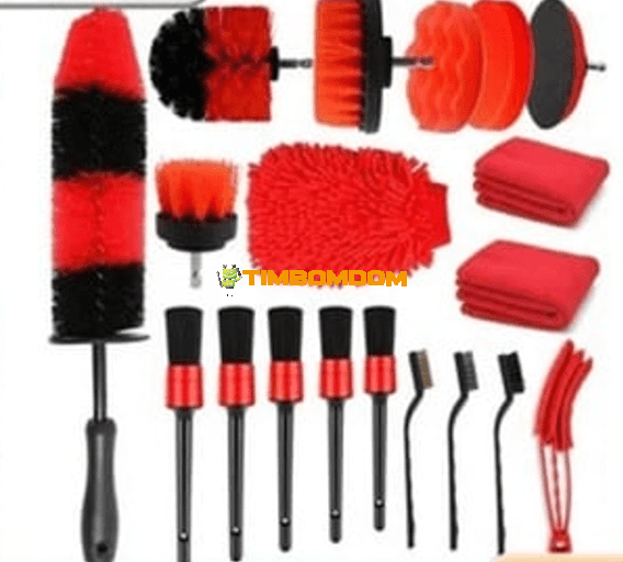 Car Cleaning Brush Kit 19pcs Car Cleaning Brush Kit 19pcs