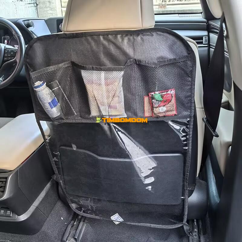 Car seat kick pads and storage bags Car seat kick pads and storage bags