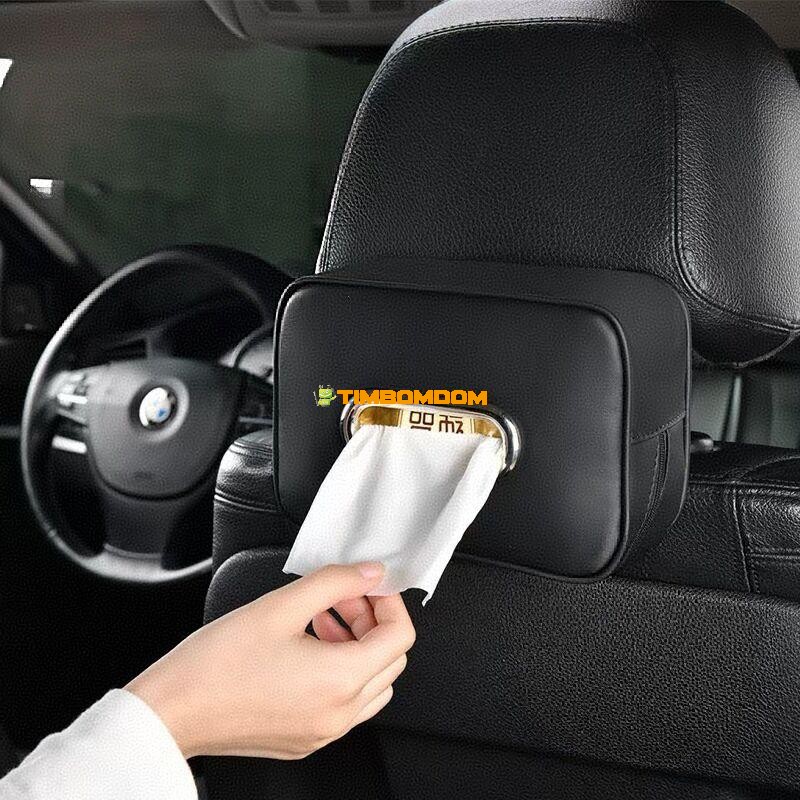 Car seat tissue box Car seat tissue box