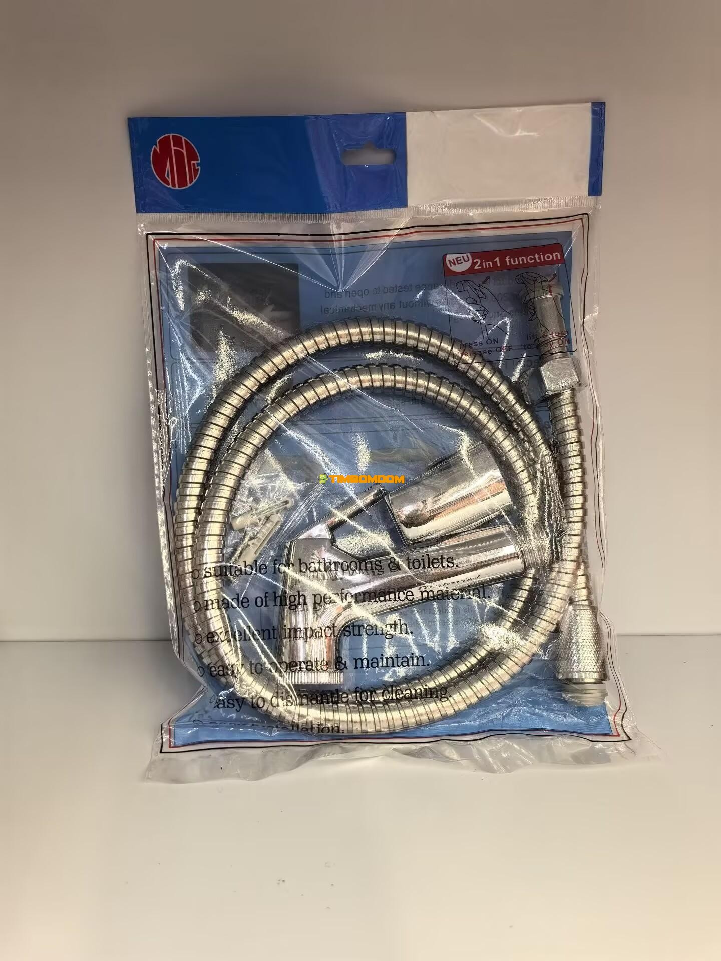 Shower nozzle and hose set Shower nozzle and hose set