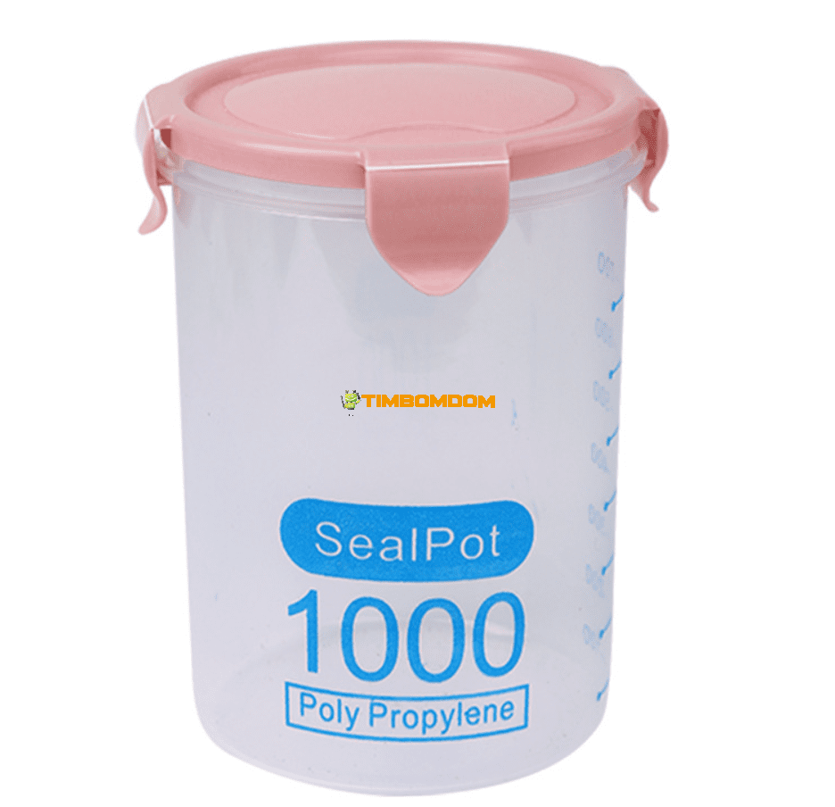 Plastic sealed jar Plastic sealed jar