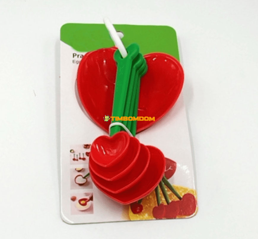 Plastic measuring spoon 5pcs Plastic measuring spoon 5pcs